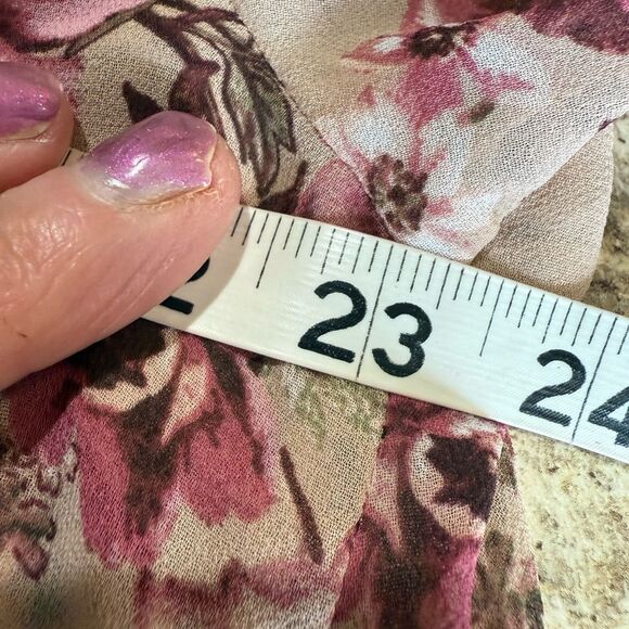 NWOT Torrid Pink Asymmetrical Tunic Blouse - Picture 7 of 10